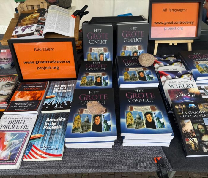 ‘Grote Conflict’ uitgedeeld op markt Leiden